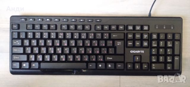 Клавиатура и мишка GIGABYTE KM6300, снимка 2 - Клавиатури и мишки - 45624945