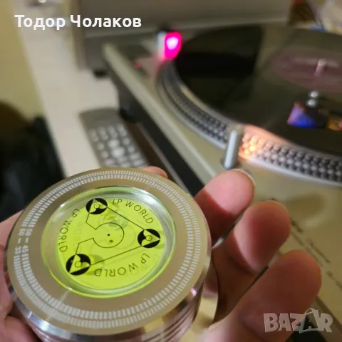 ПРОМО/Клампа за грамофон/нова/запечатана 50Hz LP, снимка 3 - Грамофони - 49793732