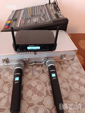 безжични микрофони shure