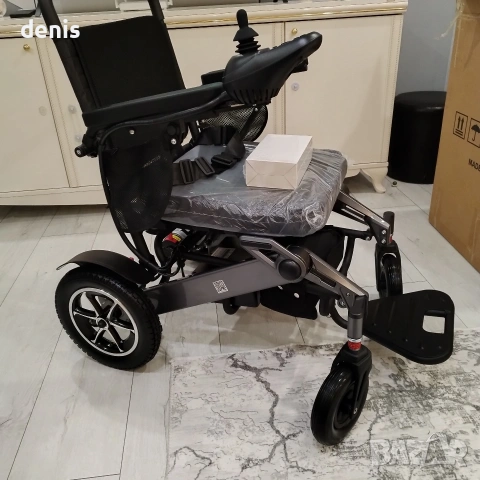 електрическа инвалидна количка сгъваема до 120 кг, снимка 10 - Инвалидни колички - 54142869