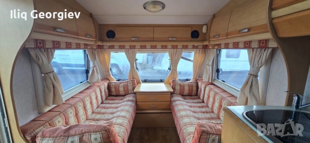 Кaравана BAILEY SENATOR-ФРЕНСКА СПАЛНЯ/Душ кабина/Платено мито/Подходяща за стационарна/ОБОРУДВАНА, снимка 4 - Каравани и кемпери - 53568119