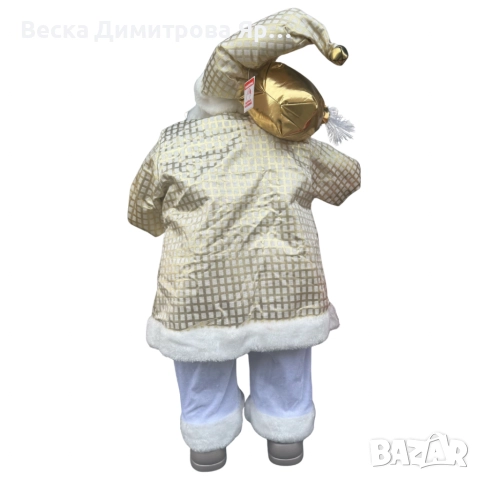 Златният Дядо Коледа – мигновено празнично настроение у дома!, снимка 5 - Декорация за дома - 52773994