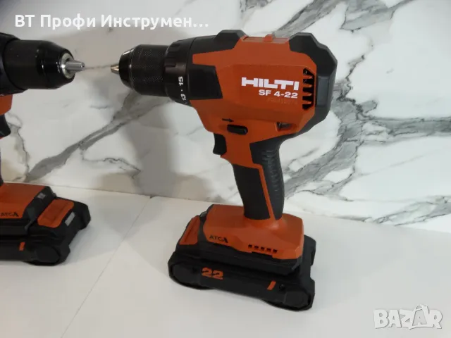 2024 - Hilti SF 4 - 22 / Nuron - Компактен винтоверт, снимка 2 - Други инструменти - 49020263