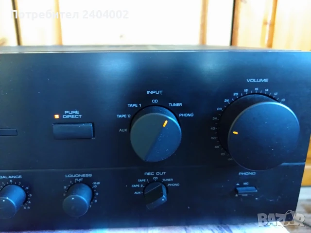 Усилвател Yamaha AX-570, снимка 5 - Ресийвъри, усилватели, смесителни пултове - 50758305