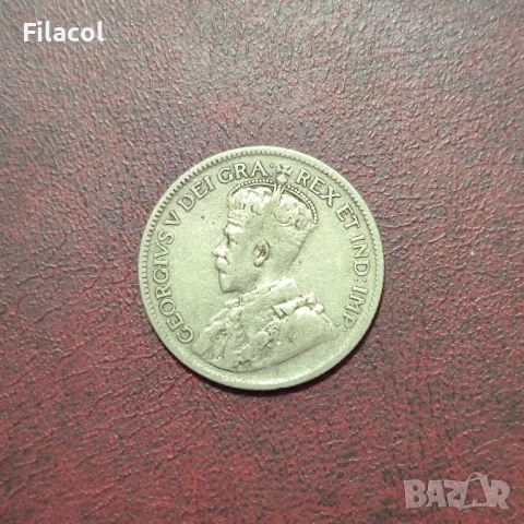 Кипър 9 пиастъра 1919 г. Джордж V, снимка 2 - Нумизматика и бонистика - 52865519