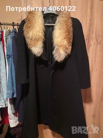 Стилно дамско палто, снимка 1 - Палта, манта - 45542594