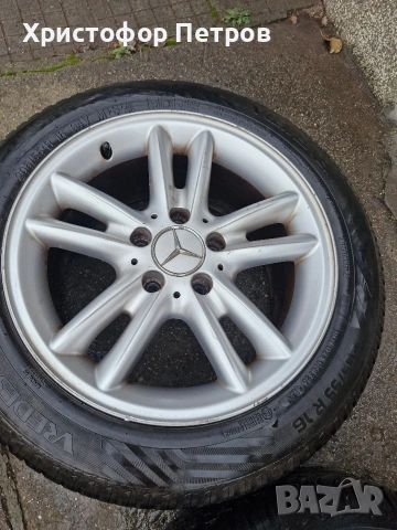 джанти 16-ки 5х112 със зимни , снимка 4 - Гуми и джанти - 53161459
