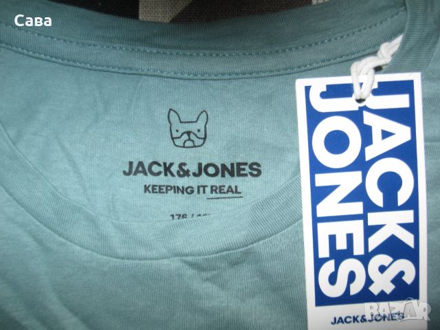 Тениски JACK&JONES  мъжки-ХС,Л,ХЛ, снимка 4 - Тениски - 46264086