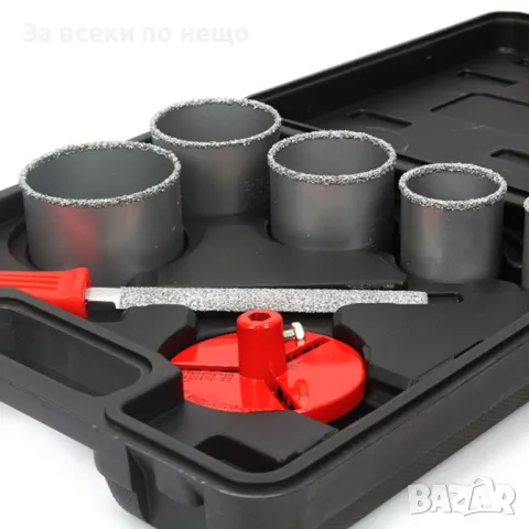 Диамантени боркорони 8 ЧАСТИ MAR-POL, снимка 4 - Диамантени и режещи инструменти - 50346651