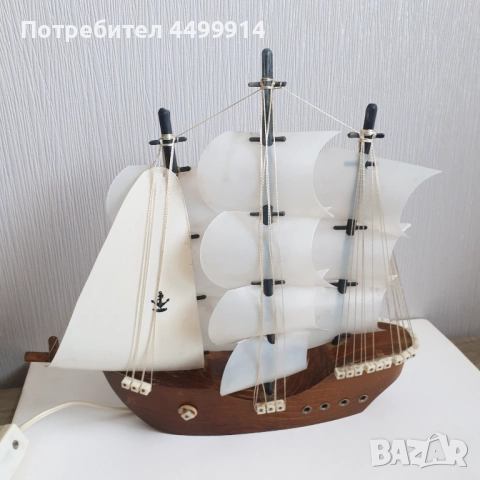 Нощна лампа кораб, снимка 3 - Колекции - 51718806