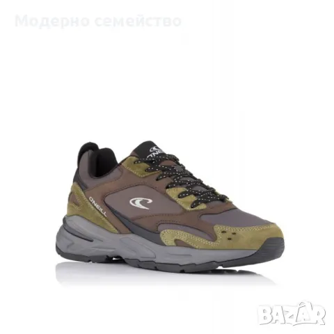 Мъжки маратонки ONEILL Montauk Low Shoes Dark Grey/Green, снимка 2 - Маратонки - 48074386