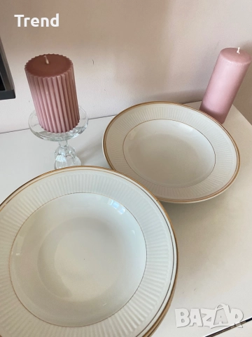 Порцелан 9 чинии! Топ цена! , снимка 3 - Сервизи - 52799680