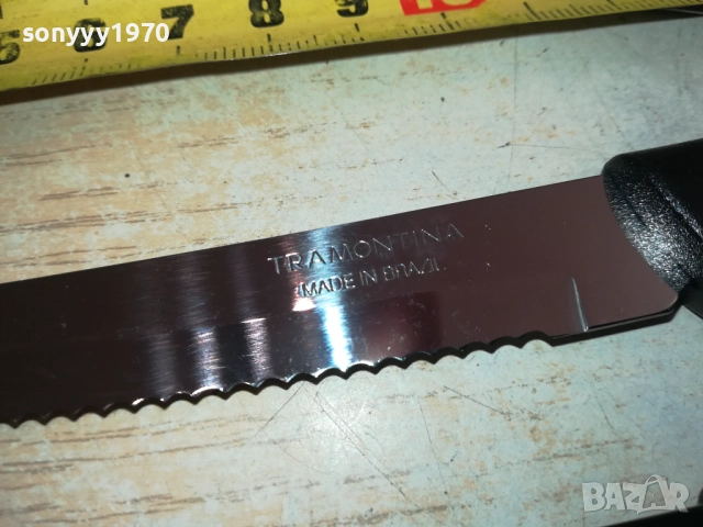 TRAMONTINA-MADE IN BRAZIL X2БР 0111251830, снимка 7 - Ножове - 52257536