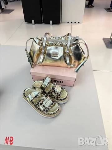 чехли Miu Miu , снимка 2 - Чехли - 51239283