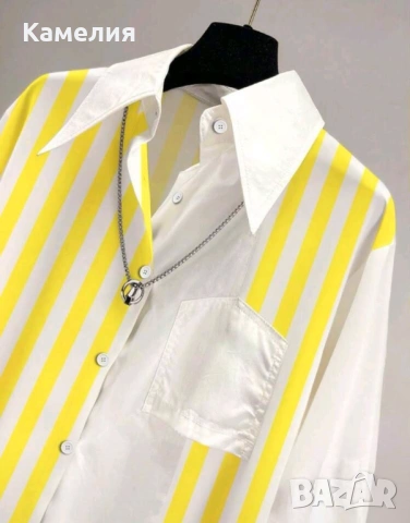 Дамска несиметрична риза, снимка 5 - Ризи - 54241868