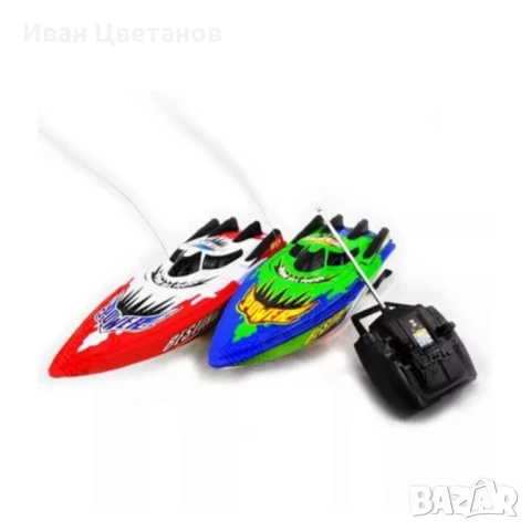 Детска високоскоростна  лодка с дистанционно управление