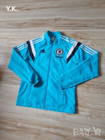 Оригинално мъжко горнище Adidas x F.C. Chelsea / Season 14-15 (Training), снимка 2 - Спортни дрехи, екипи - 45877125