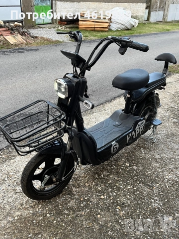ЕЛЕКТРИЧЕСКИ СКУТЕР с двойна седалка