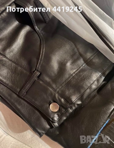 Мъжки черен широк панталон , снимка 5 - Панталони - 52858749