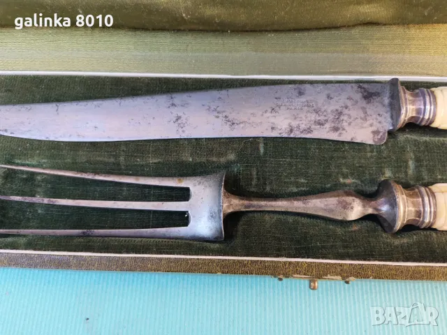 Стар Френски комплект, снимка 2 - Антикварни и старинни предмети - 50276630