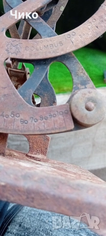 Старо оригинално пощенско кантарче , снимка 13 - Антикварни и старинни предмети - 54113433