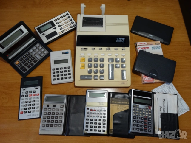 лот електронни калкулатори ...