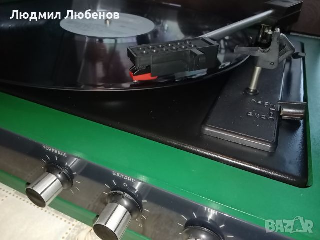 Грамофон Респром ГЕС321 с тонколони , снимка 2 - Грамофони - 45269411