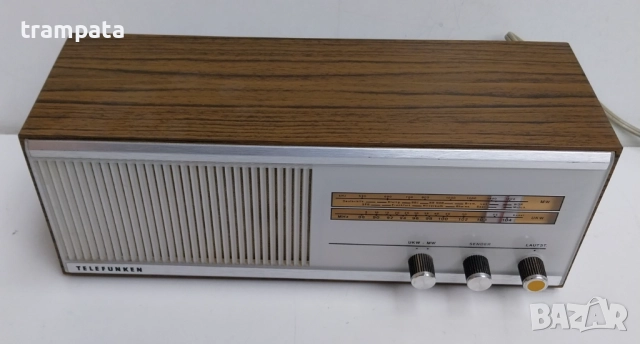 НАЙ ДОБРАТА ОФЕРТА Vintage Ретро компактно радио Telefunken sapriccino 101 , снимка 2 - Радиокасетофони, транзистори - 52769404