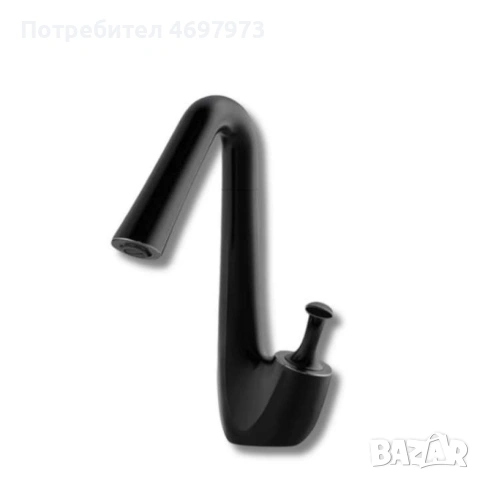 Изискан смесител за баня в черен мат, снимка 4 - Смесители - 53255244