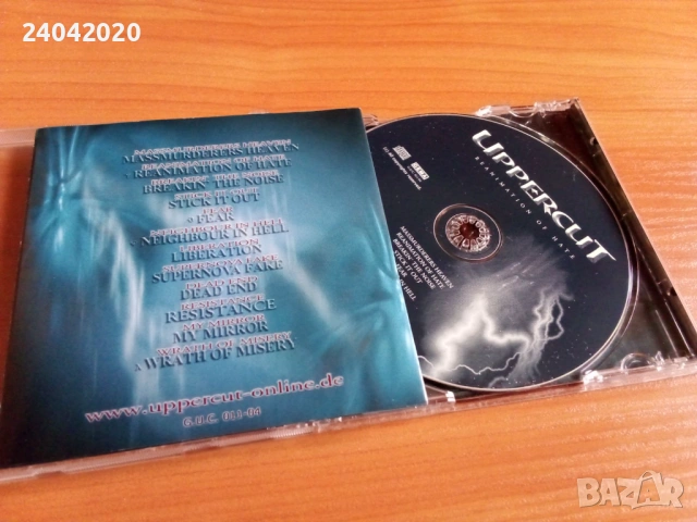 NEW! Uppercut – Reanimation Of Hate CD Thrash Death metal from Germany, снимка 2 - CD дискове - 53281478
