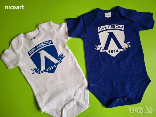 Бебешко боди на Левски София, снимка 2 - Бодита за бебе - 49771275