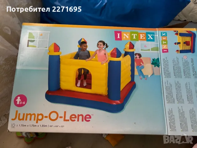 Надуваем замък Jump-O-Lene Castle Bouncer, снимка 2 - Надуваеми играчки - 48918663