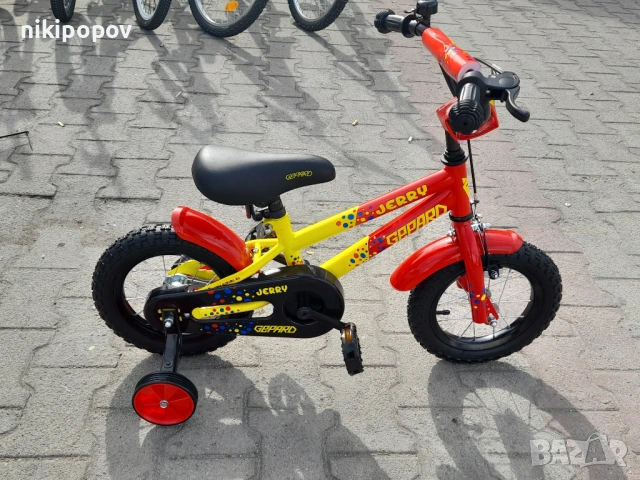 GEPARD Велосипед 12" JERRY червен, снимка 11 - Велосипеди - 53758859