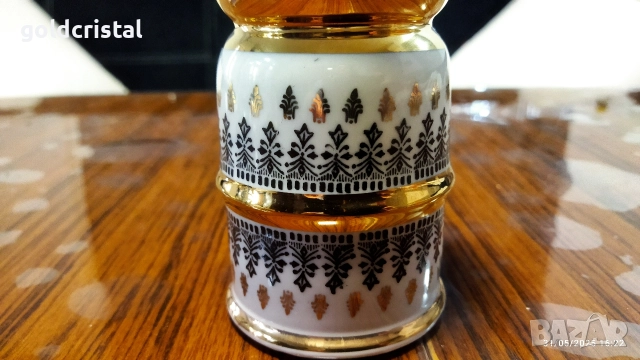 Стар български порцелан ваза , снимка 8 - Антикварни и старинни предмети - 52941385