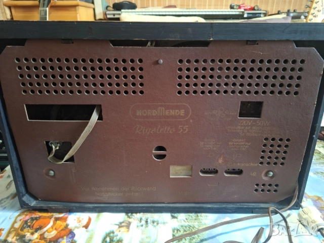 Радио NORD MENDE-Rigoletto55, снимка 11 - Радиокасетофони, транзистори - 51636585