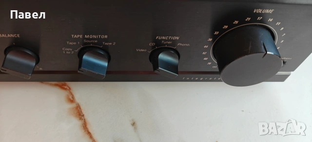 Harman Kardon HK 6100 — Стерео усилвател, профилактиран, топ звук!, снимка 2 - Аудиосистеми - 54294823