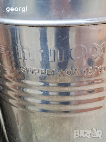 италиански гюм за мляко от неръждаема стомана 50 литра, снимка 6 - Други стоки за дома - 52450820