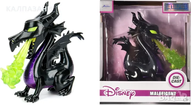 Фигурка, Jada Metalfigs Disney Princess Maleficent, 10 см, снимка 1 - Фигурки - 48881166