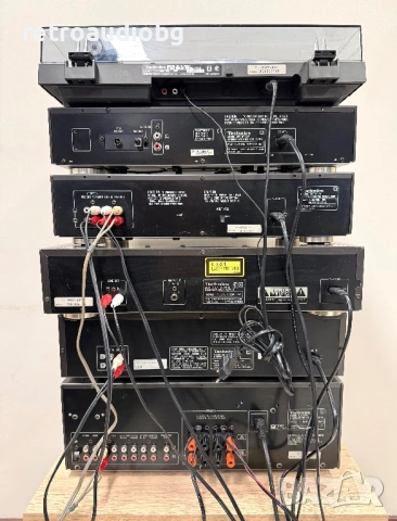 🔈Ретро аудио система - сет TECHNICS - усилвател, сд плеър, дек, тунер, еквалайзер, грамофон,колони, снимка 9 - Аудиосистеми - 54150003