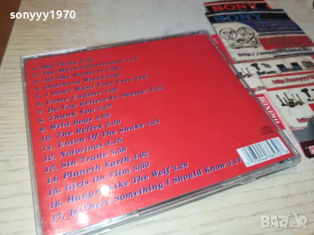 DURAN DURAN CD 0305251930, снимка 11 - CD дискове - 50144396