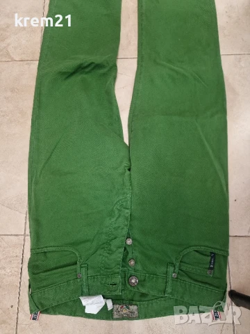 Armani jeans мъжко зелено дънки размер 29, снимка 3 - Дънки - 50719311