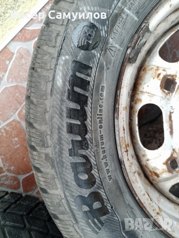 Продавам Зимни гуми с джанти за Голф -Пасат, снимка 3 - Гуми и джанти - 53369685