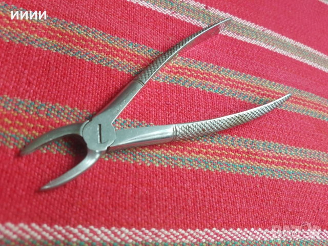 Зъболекарски клещи, снимка 3 - Антикварни и старинни предмети - 53393521