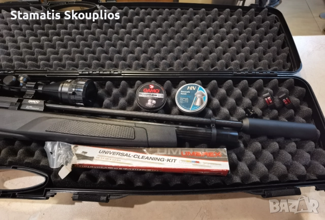 GAMO COYOTE 5.5 с оптик, помпа и аксесоари , снимка 13 - Въздушно оръжие - 52428556