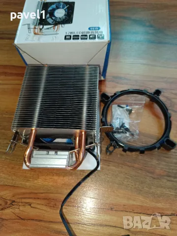 НОВИ Охладители за процесор Power Train DL-200T RGB CPU Cooler Става за всички версии на AMD и INTEL, снимка 5 - Други - 47808447