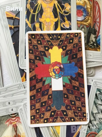 Карти Таро Aleister Crowley, снимка 4 - Карти за игра - 53407558