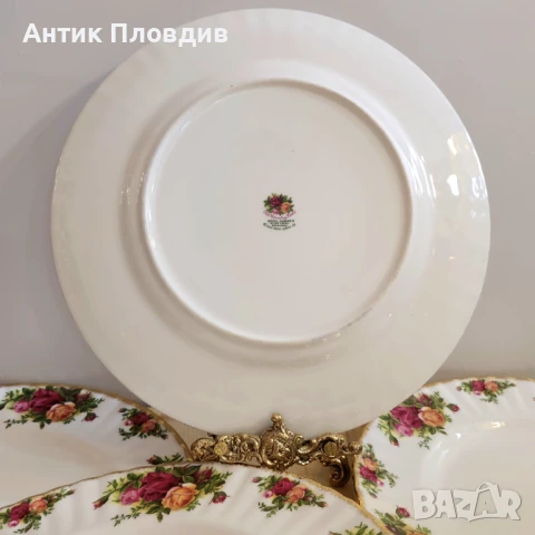 Комплект от 6 чинии 26см Royal Albert Old Country Roses, снимка 9 - Чинии - 50780105