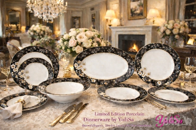 Сервизи за хранене използваеми в съдомиялна от Y o L i S a , снимка 7 - Сервизи - 52578240