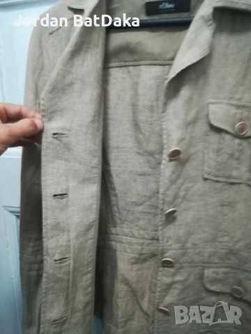 Дамско сако лен, снимка 6 - Сака - 51299788