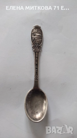 Посребрени лъжички от Скандинавието, снимка 6 - Други ценни предмети - 53841185